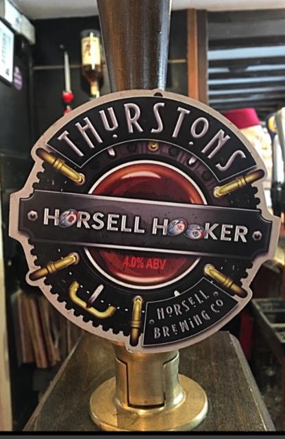Horsell Hooker 4.0%, Thurstons Brewery, England