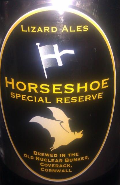 Horseshoe Special Reserve 6.2%, Lizard Ales, England