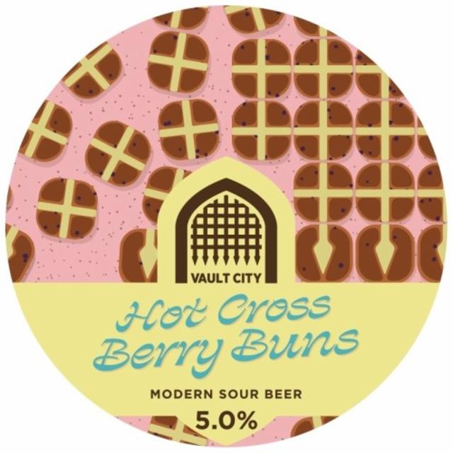Hot Cross Berry Buns 5.0%, Vault City Brewing, Scotland