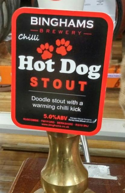 Hot Dog 5.0%, Binghams Brewery, England