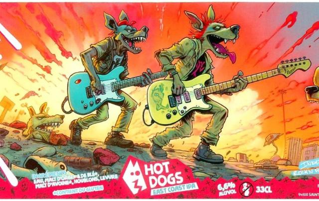 Hot Dogs 6.6%, Brasserie 3ienchs, France