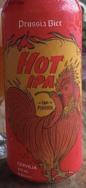 hot ipa com Pimenta 6.6%, Prussia Bier, Brazil