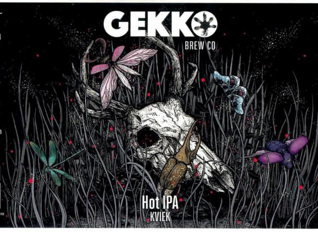 Hot IPA Kveik 6.5%, Gekko Beers - Gekko Brewing Company, France