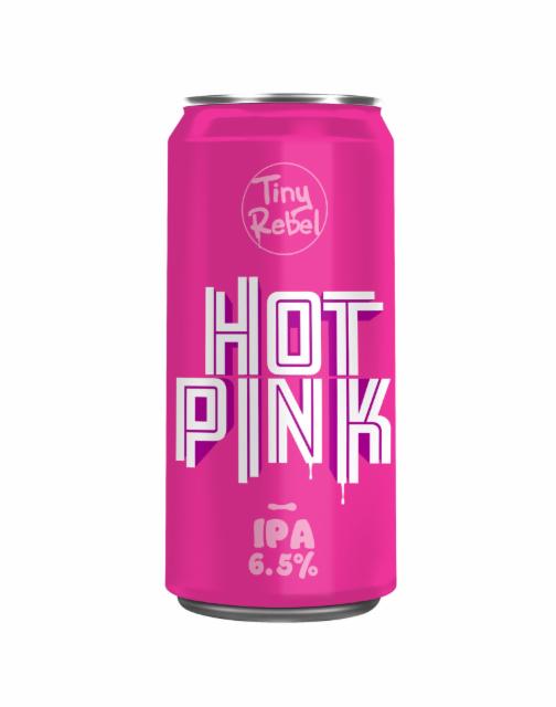 Hot Pink 6.5%, Tiny Rebel Brewing, Wales