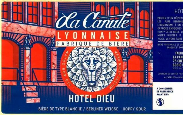 Hôtel Dieu Berliner Weisse 5.0%, La Canute Lyonnaise, France