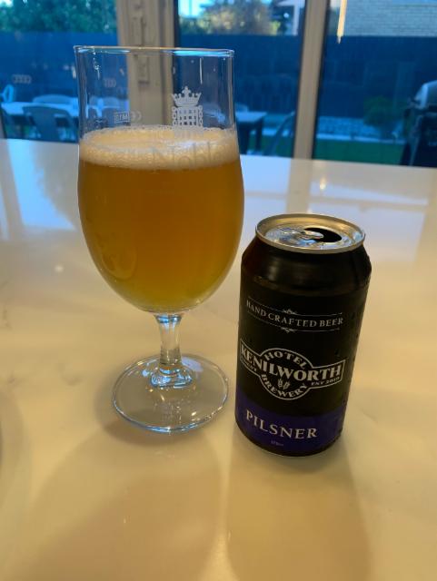 Hotel Kenilworth Brewery Pilsner 5.1%, Hotel Kenilworth Brewery, Australia