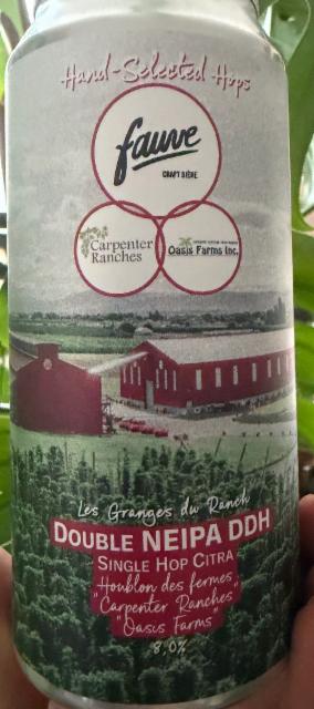 Houblon des fermes « Carpenter ranches », « Oasis farms » 8.0%, Fauve, France