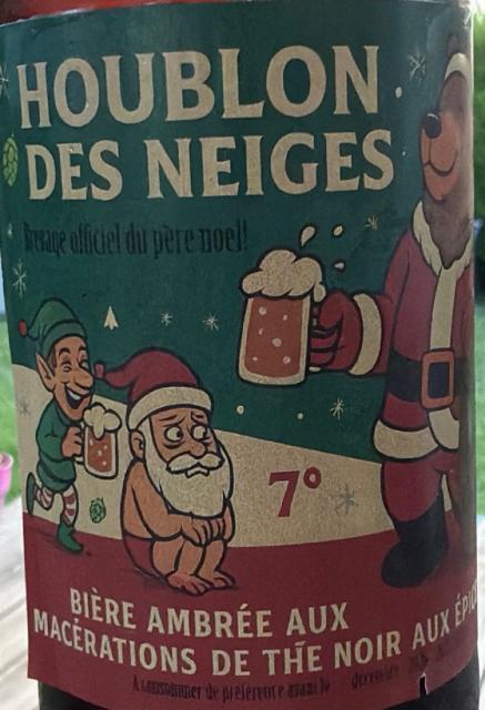 Houblon des neiges 7.0%, Brasserie De L'Escargot - Bière Des Allobroges, France