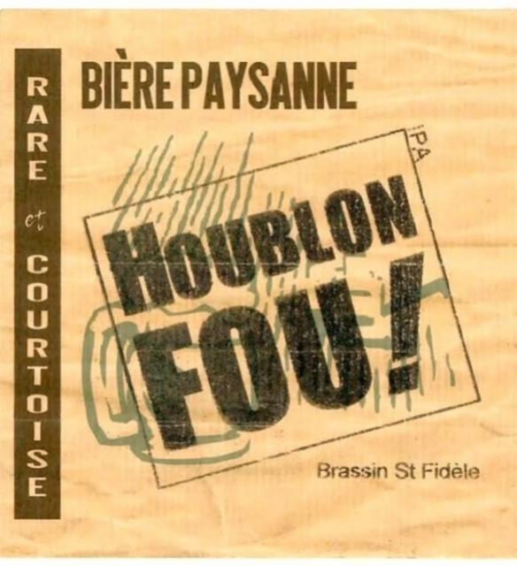 Houblon Fou 6.5%, Ferme De La Vallée Rarecourt (Rare & Courtoise), France