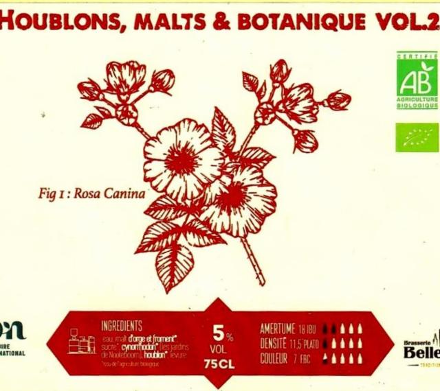 Houblons, Malts & Botanique Vol. 2 5.0%, Brasserie Bellenaert, France