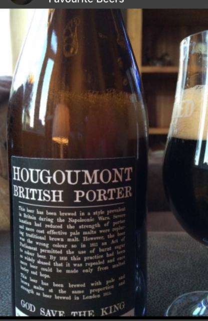 Hougoumont British Porter 5.1%, Egghead Brewery, England