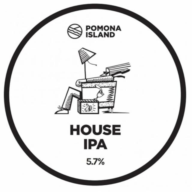 House IPA 5.7%, Pomona Island Brew Co, England