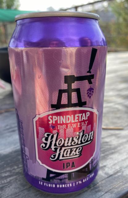 Houston Haze IPA 7.0%, SpindleTap Brewery, United States