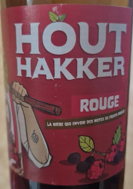 hout hakker rouge 5.9%, 3 Monts (Saint Sylvestre), France