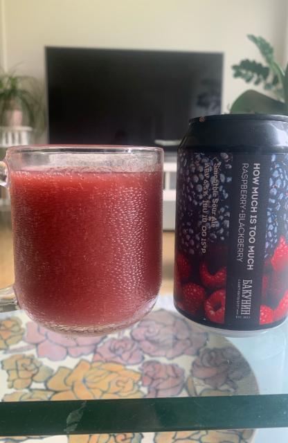 How Much Is Too Much: Raspberry+Blackberry 6.5%, Bakunin Brewery / Бакунин, Russia