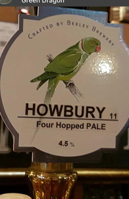 Howbury 11 Four Hopped Pale 4.5%, Bexley Brewery, England