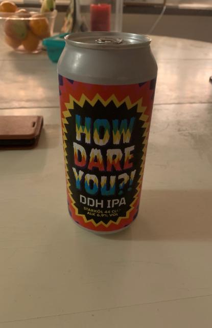 Howe dare you 6.9%, Partizan Brewing, England