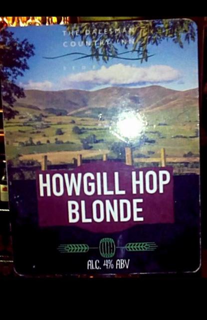 Howgill Hop Blonde 4.0%, Yorkshire Ales, England