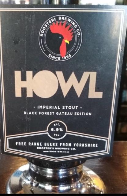 Howl - Black Forest Gateau Edition 6.9%, Rooster's Brewing Co., England