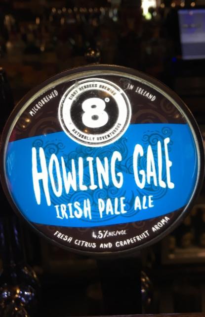Howling Gale 5.0%, Eight Degrees Brewing, Ireland