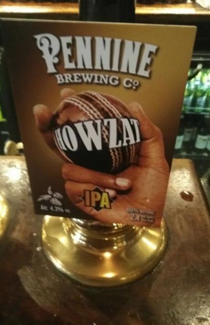 Howzat 4.3%, Pennine Brewing Co., England