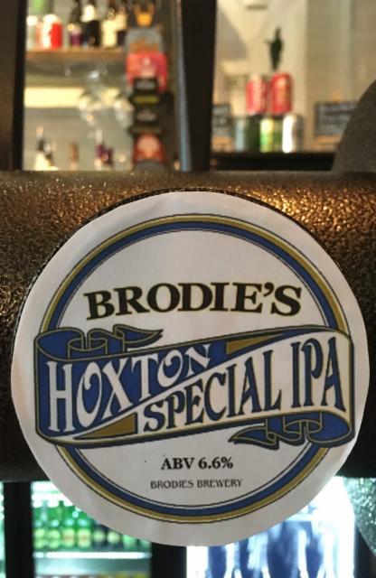 Hoxton Special IPA 6.6%, Brodie's, England