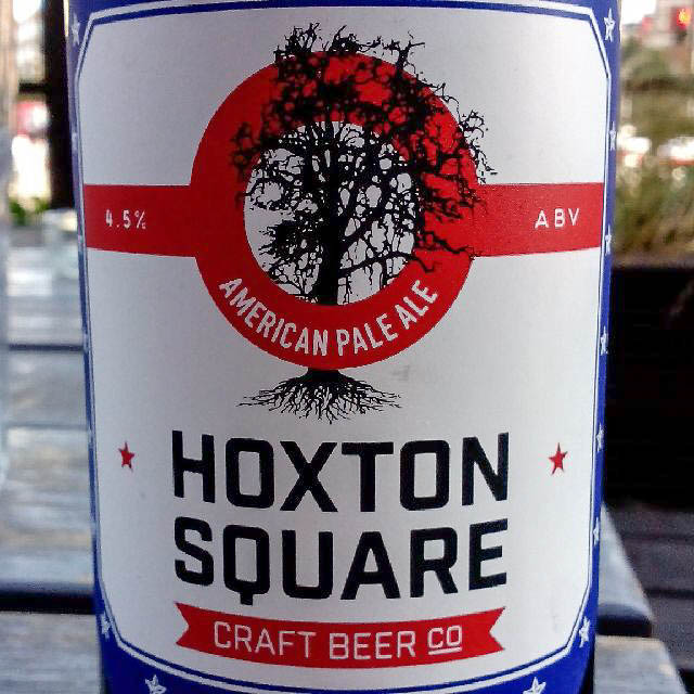 Hoxton Square American Pale Ale 4.5%, Hoxton Square Craft Beer Co, England