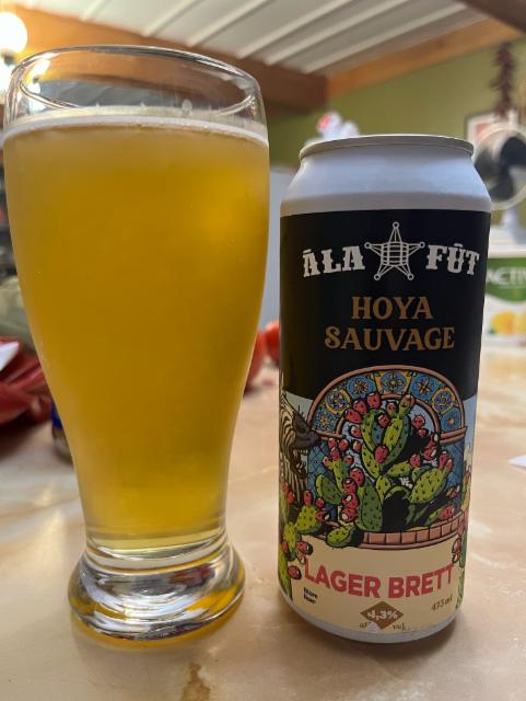 Hoya sauvage 4.3%, Microbrasserie À La Fût, Canada