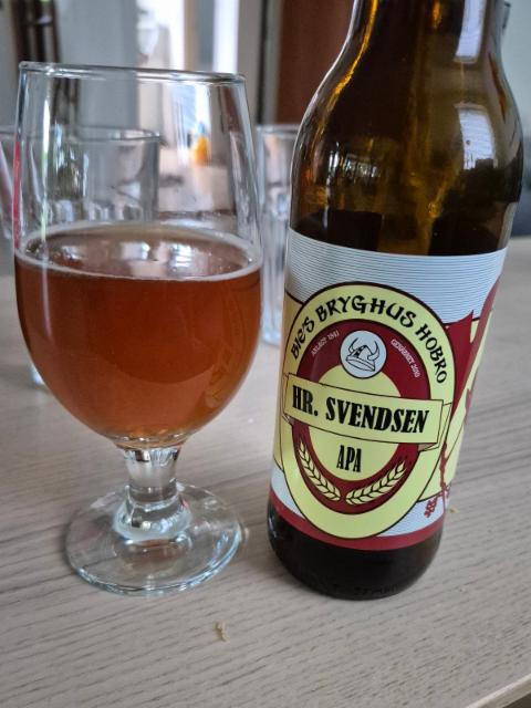 Hr. Svendsen 5.5%, Bie's Bryghus, Denmark