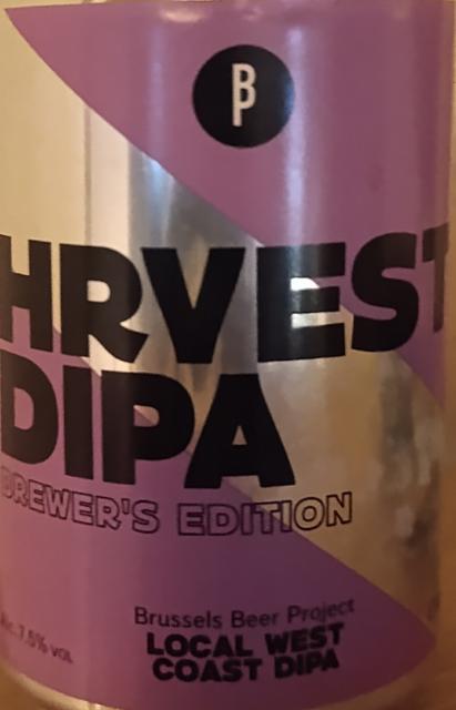 hrvest dipa 7.5%, Brussels Beer Project, Belgium
