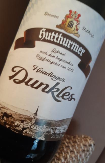 Huadinger Dunkles 5.0%, Brauerei Hutthurm, Germany