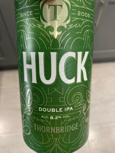 Huck 8.2%, Thornbridge Brewery, England