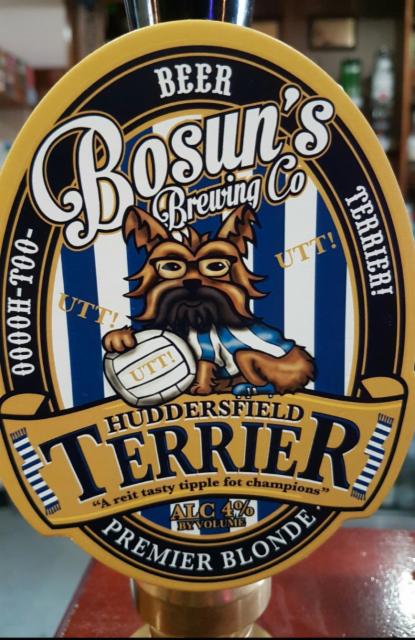 Huddersfield Terrier 4.0%, Bosun's Brewing, England