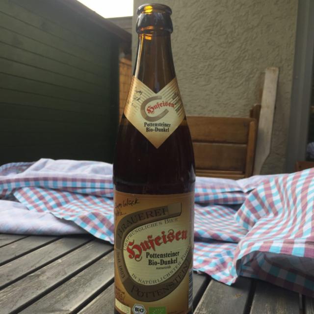 Hufeisen Pottensteiner Bio-Dunkel 4.9%, Pottenstein, Germany