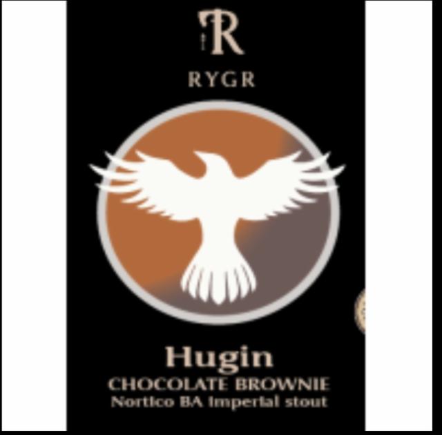 Hugin Chocolate Brownie 15.0%, Rygr Brygghùs, Norway