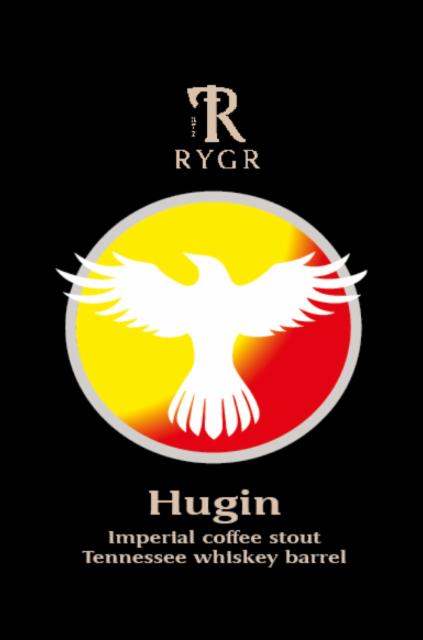 Hugin Imperial Coffee Stout Tennessee Whiskey Barrel 12.5%, Rygr Brygghùs, Norway