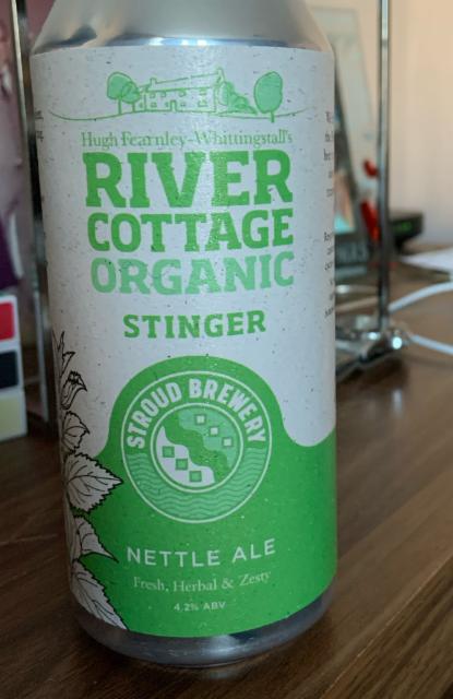 Hugo Fearnley-Whittingstall's River Cottage Organic Stinger 4.2%, Stroud Brewery, England