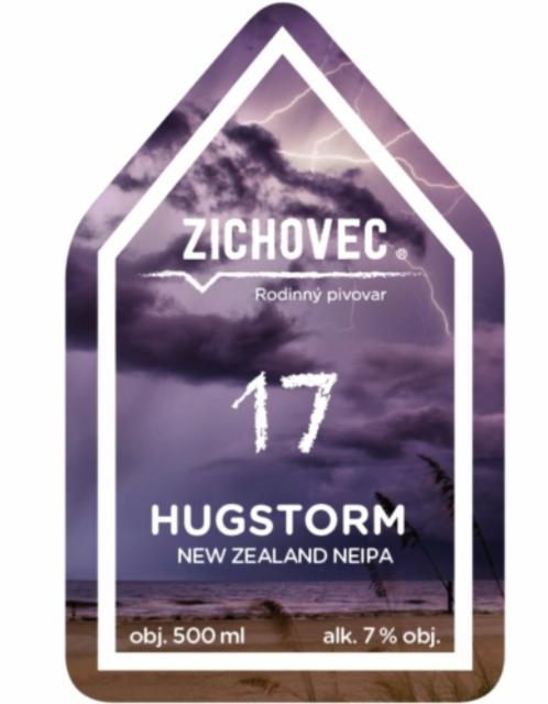 hugstorm 17 7.0%, Rodinný Pivovar Zichovec, Czech Republic