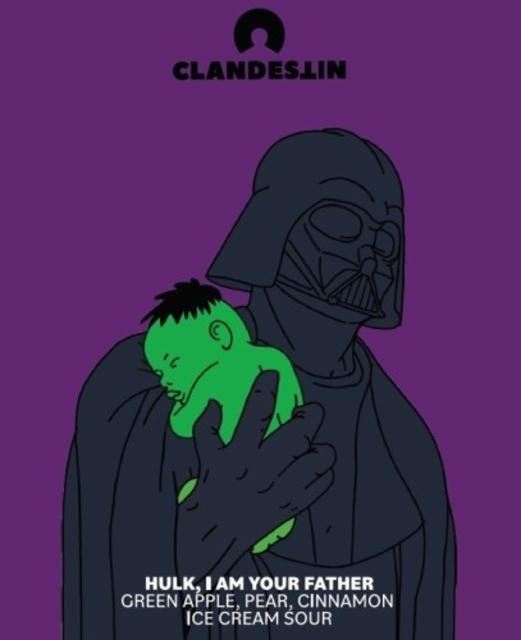 HULK, I AM YOUR FATHER 6.0%, Clandestin Beer, Romania