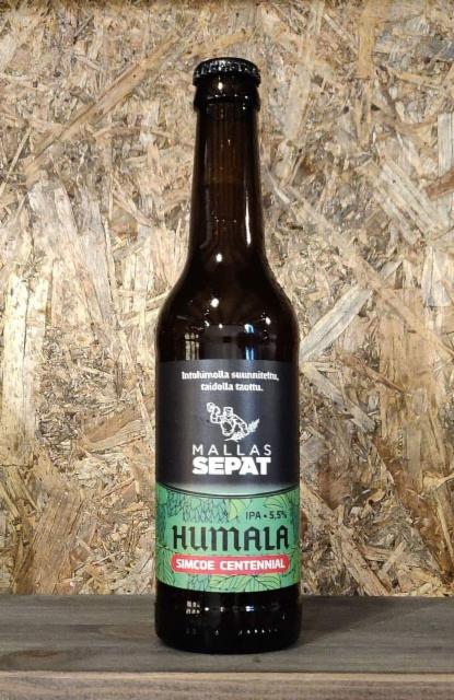 Humala: Simcoe Centennial 5.5%, Mallassepät, Finland