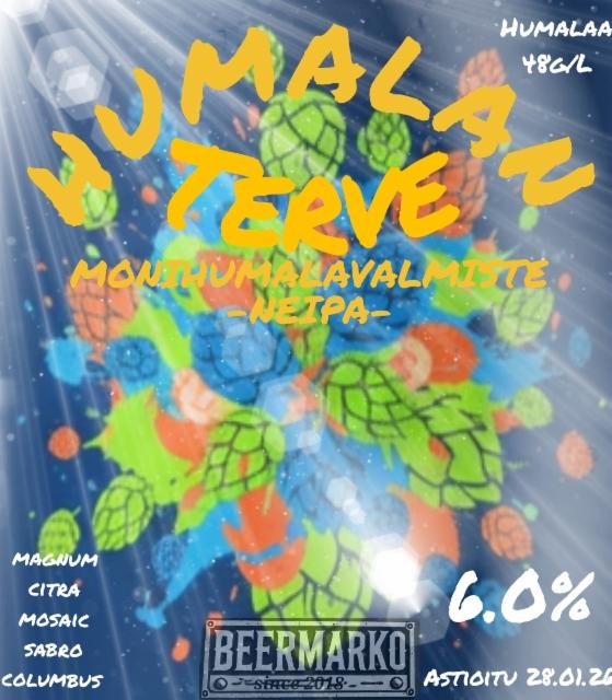 Humalan terve -monihumalavalmiste 6.0%, beerMarko, Finland