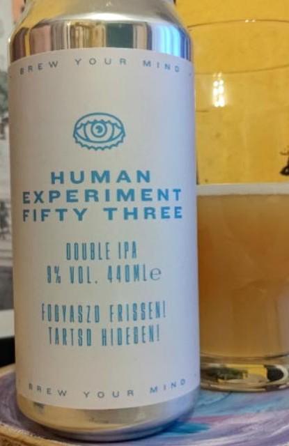 Human Experiment 53 9.0%, Brew Your Mind, Hungary