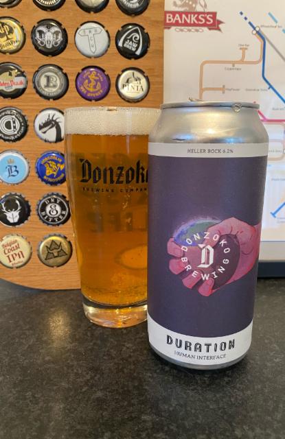 Human Interface 6.2%, Duration Brewing, England