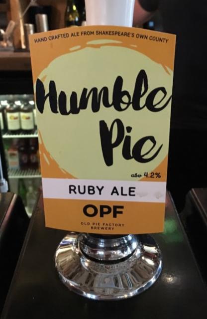 Humble Pie 4.2%, Old Pie Factory, England
