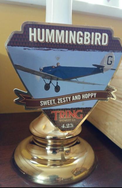 Hummingbird 4.2%, Tring Brewery, England