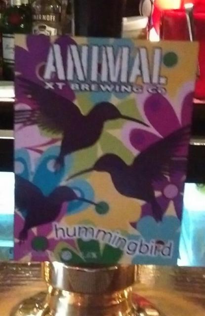 Hummingbird 4.6%, Animal Brewing Co., England