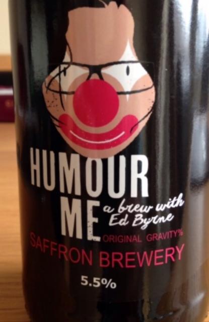Humour Me 5.5%, Saffron Brewery, England