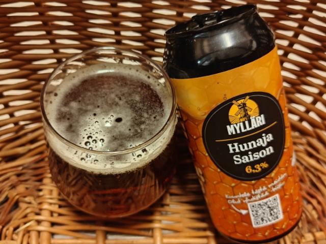 Hunaja Saison 6.3%, Mylläri – Panimo OlutMylly, Finland