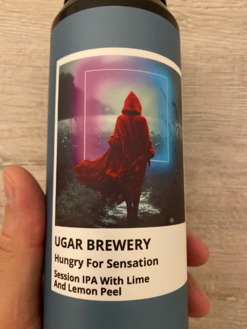 Hungry for sensation 4.5%, UGAR Brewery, Hungary