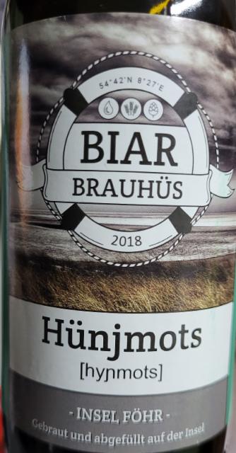 Hünjmots 5.0%, Biar-Brauhüs, Germany